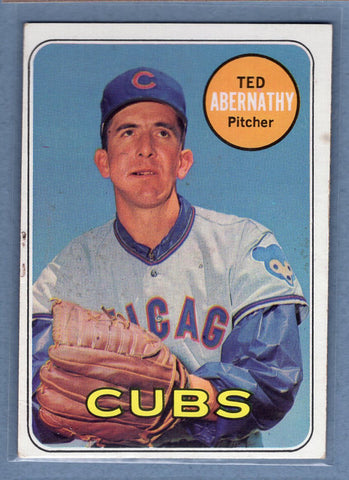 1969 Topps #483 Ted Abernathy (st)(c) VG  GO850