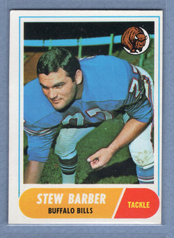 1968 Topps #44 Stew Barber (c) EX  GO207