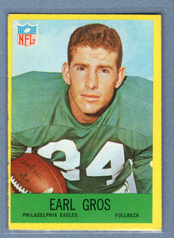1967 Philadelphia #137 Earl Gros  EXGO71