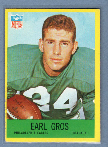1967 Philadelphia #137 Earl Gros  EXGO71