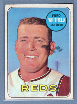 1969 Topps #518 Fred Whitfield  VG-EX  GOYY3