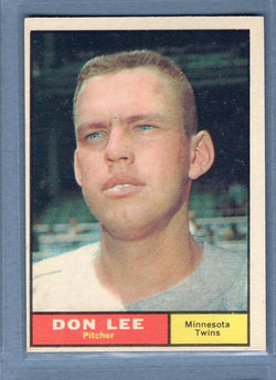1961 Topps #153 Don Lee EX   GO269