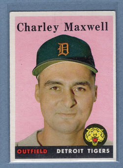 1958 Topps #380 Charley Maxwell (a) VG-EX  GO501