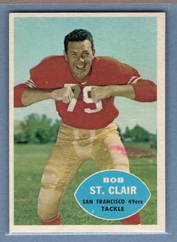 1960 Topps #118 Bob St. Clair (HOF)(st) VG-EX    GO123