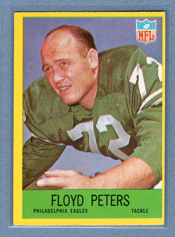 1967 Philadelphia #139 Floyd Peters (1)  EXGO71