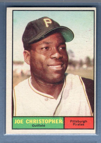 1961 Topps #82 Joe Christopher VG-EX     GO100