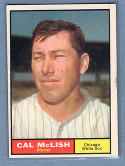 1961 Topps #157 Cal McLish EX   GO269