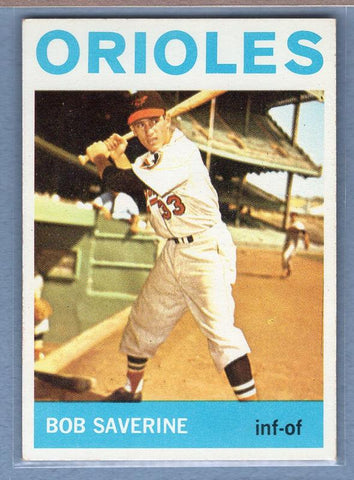 1964 Topps #221 Bob Saverine EX-MT  GO129
