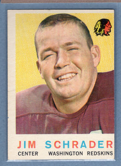 1959 Topps #134 Jim Schrader  VG-EX  GO801