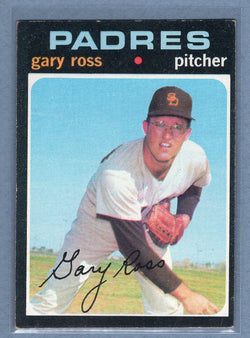1971 Topps #153 Gary Ross (b) EX  GO950