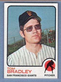 1973 Topps #336 Tom Bradley  EX-MT  GO443