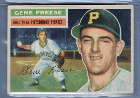 1956 Topps #46 Gene Freese (WB) EX   GO98