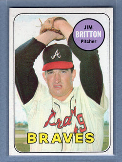 1969 Topps #154 Jim Britton (d) EX-MT  GOWABB