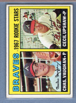 1967 Topps #179 Braves Rookies VG-EX  GO225