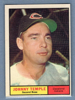 1961 Topps #155 Johnny Temple EX   GO269