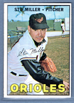 1967 Topps #345 Stu Miller EX-MT  GO510