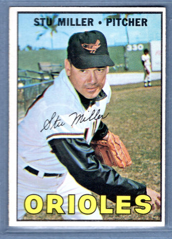 1967 Topps #345 Stu Miller EX-MT  GO510