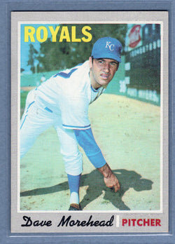 1970 Topps #495 Dave Morehead   EX  GO900