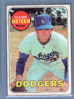 1969 Topps #528 Claude Osteen (st)  VG  GOYY3