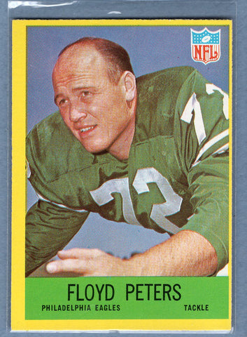 1967 Philadelphia #139 Floyd Peters (2)  EXGO71