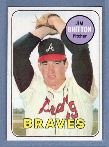 1969 Topps #154 Jim Britton (e) EX-MT  GOWABB