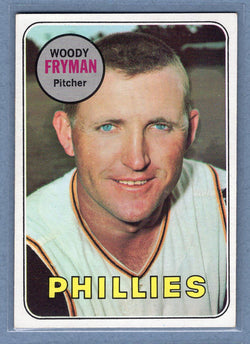 1969 Topps #51 Woody Fryman EX-MT  GO645