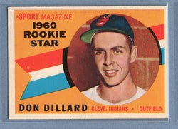 1960 Topps #122 Don Dillard EX-MT  GO252