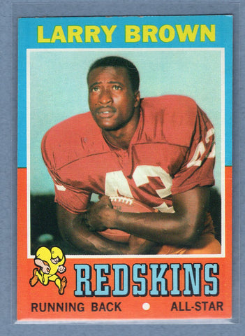 1971 Topps #115 Larry Brown (e) EX-MT  GO600