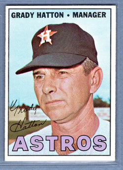 1967 Topps #347 Grady Hatton EX-MT  GO510