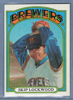 1972 Topps #118 Skip Lockwood (b) EX-MT  GO544