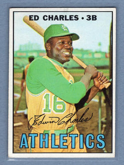 1967 Topps #182 Ed Charles EX  GO225