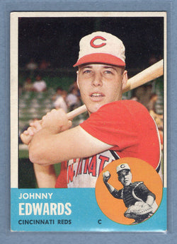 1963 Topps #178 Johnny Edwards EX  GO52