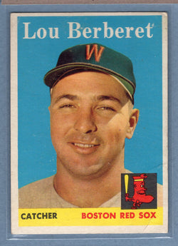 1958 Topps #383 Lou Berberet  G-VG  GO501