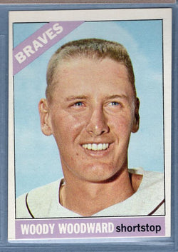 1966 Topps #49 Woody Woodward EX-MT  GO466
