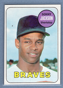 1969 Topps #53 Sonny Jackson EX-MT  GO645