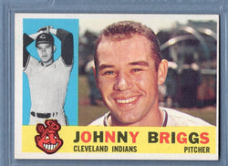 1960 Topps #376 Johnny Briggs EX-MT  Set Break C