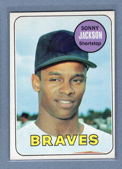 1969 Topps #53 Sonny Jackson EX-MT  GO572
