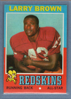 1971 Topps #115 Larry Brown (g) EX-MT  GO600
