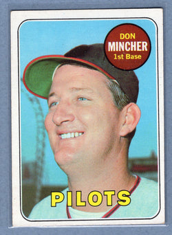 1969 Topps #285 Don Mincher (a) EX-MT  GOWAYY