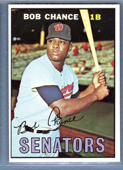 1967 Topps #349 Bob Chance EX-MT  GO510