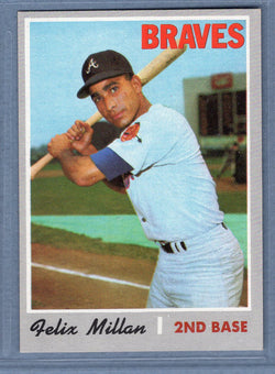 1970 Topps #710 Felix Millan  EX-MT  SB1