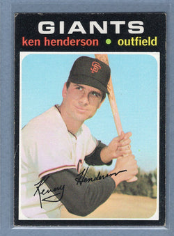 1971 Topps #155 Ken Henderson (b) EX  GO950