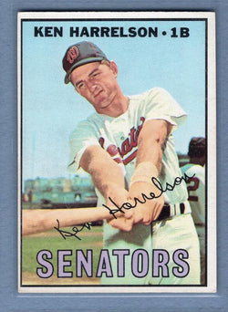 1967 Topps #188 Ken Harrelson EX  GO225