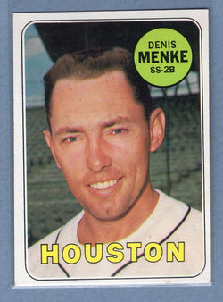 1969 Topps #487 Denis Menke(a) EX-MT  GO850