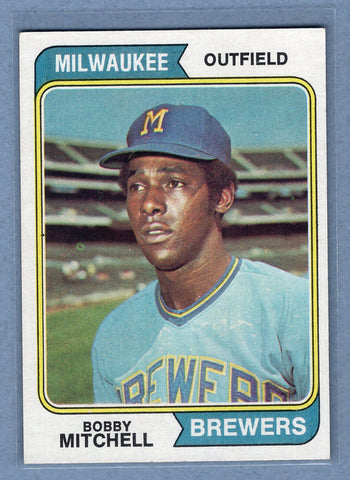 1974 Topps #497 Bobby Mitchell  EX-MT  GO900