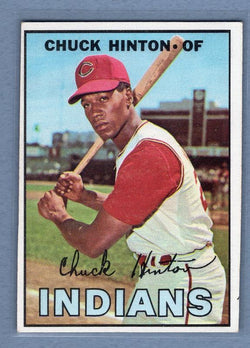 1967 Topps #189 Chuck Hinton EX  GO225