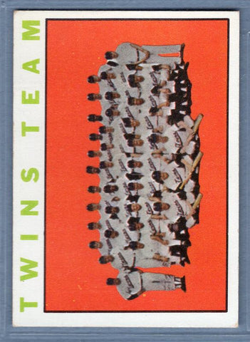 1964 Topps #318 Twins Team VG-EX  GO319