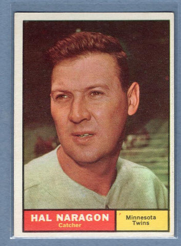 1961 Topps #92 Hal Naragon VG-EX     GO100