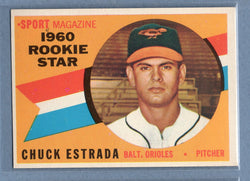 1960 Topps #126 Chuck Estrada EX-MT  GO252