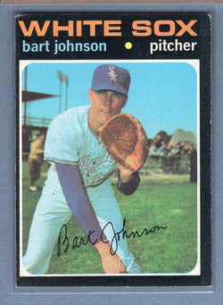 1971 Topps #156 Bart Johnson  EX  GO950